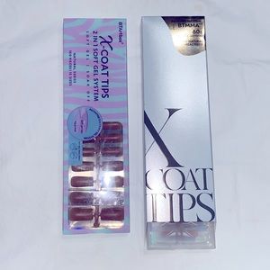 X Coat Tips Nails
